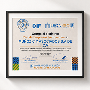 MC recibe el Distintivo de la Red de Empresas Incluyentes 2026 en León