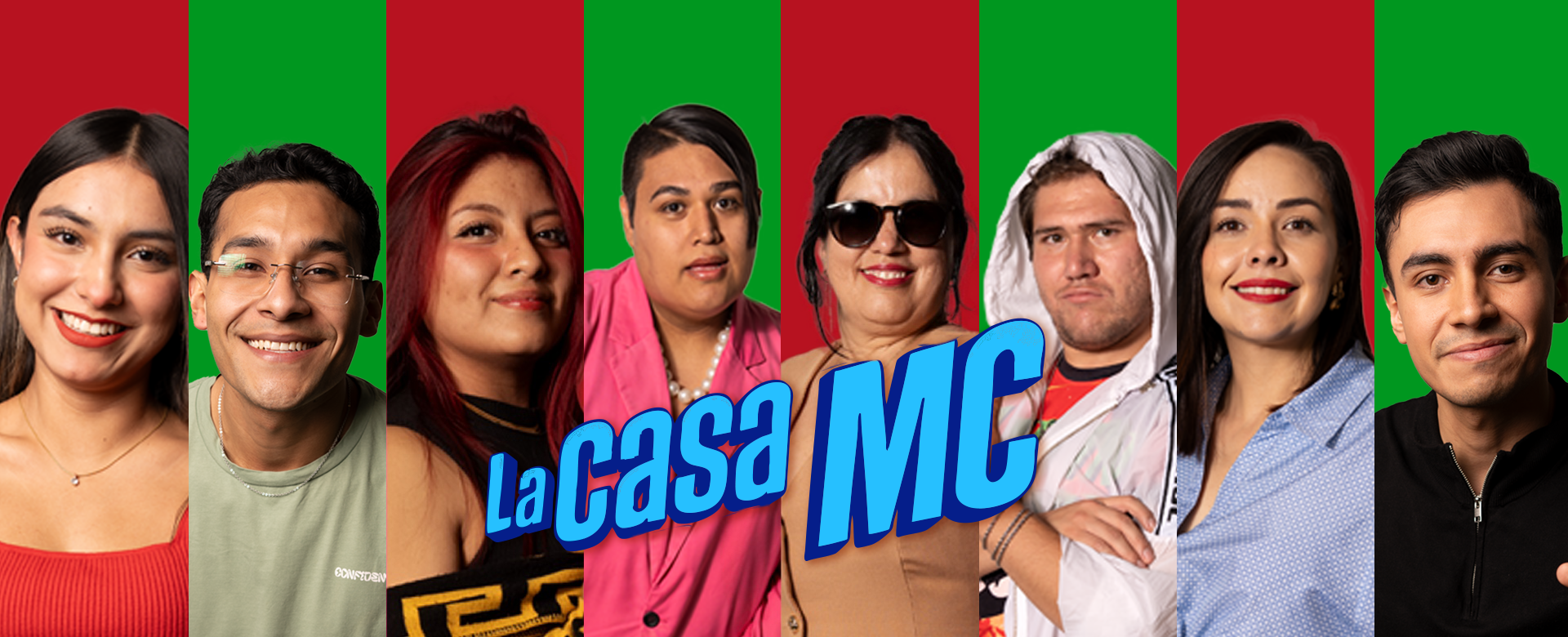 Participantes de La Casa MC mostrando talento y trabajo en equipo.